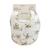 Elephant Bedtime 2pk Dribble Bibs