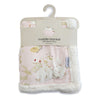 Sleeping Bunny Reversible Fleece Cuddle Blanket