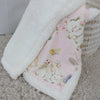 Sleeping Bunny Reversible Fleece Cuddle Blanket