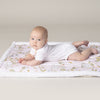 Sleeping Bunny Reversible Fleece Cuddle Blanket