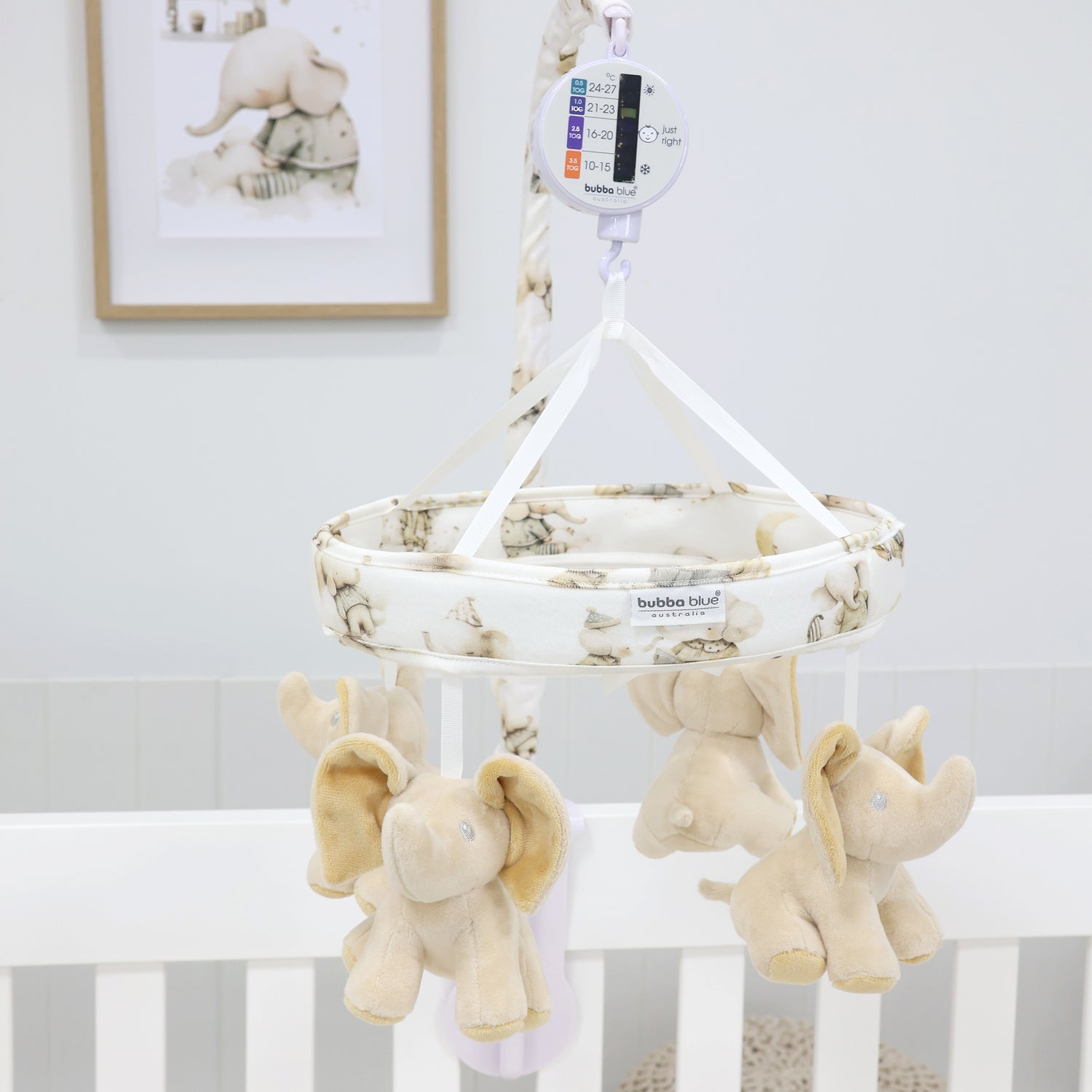 Elephant Bedtime Musical Mobile