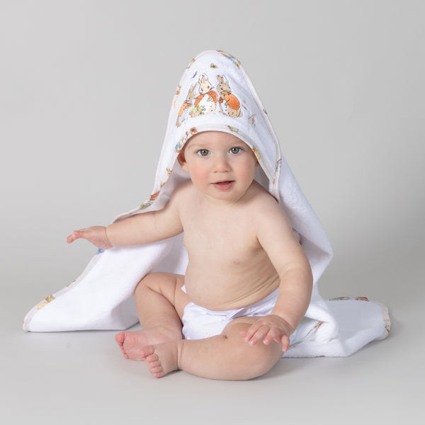 Flopsy Mopsy & Cottontail Hooded Towel