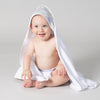 Provincial 2pk Hooded Towel - Blush/Grey