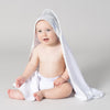 Provincial 2pk Hooded Towel - Blush/Grey