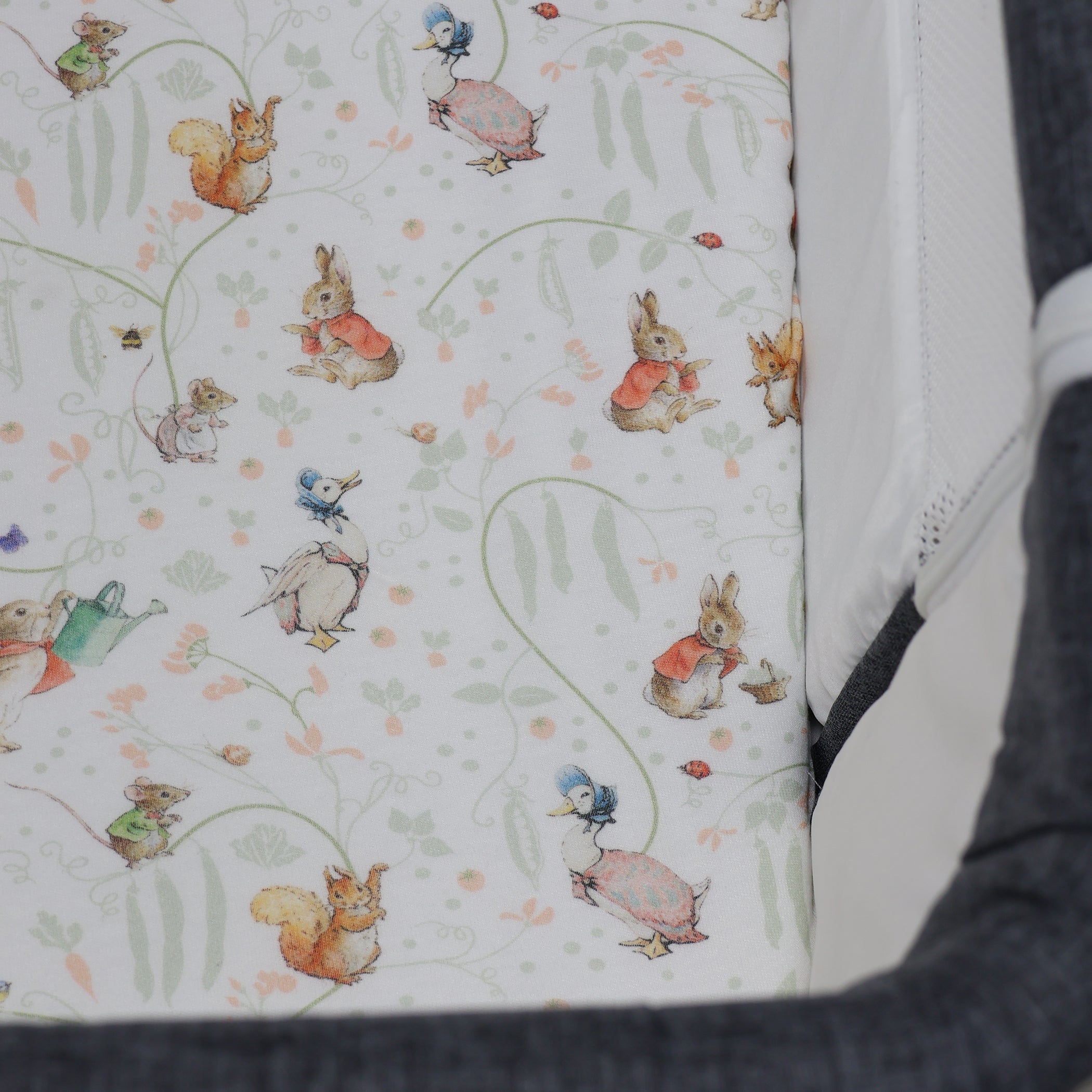 Flopsy Mopsy & Cottontail Co Sleeper/Bedside Sleeper Fitted Sheet