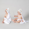 Peonies Bamboo 2pk Hooded Towels