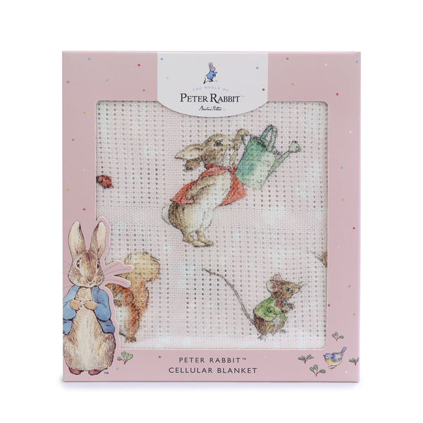 Flopsy Mopsy & Cottontail Cellular Blanket