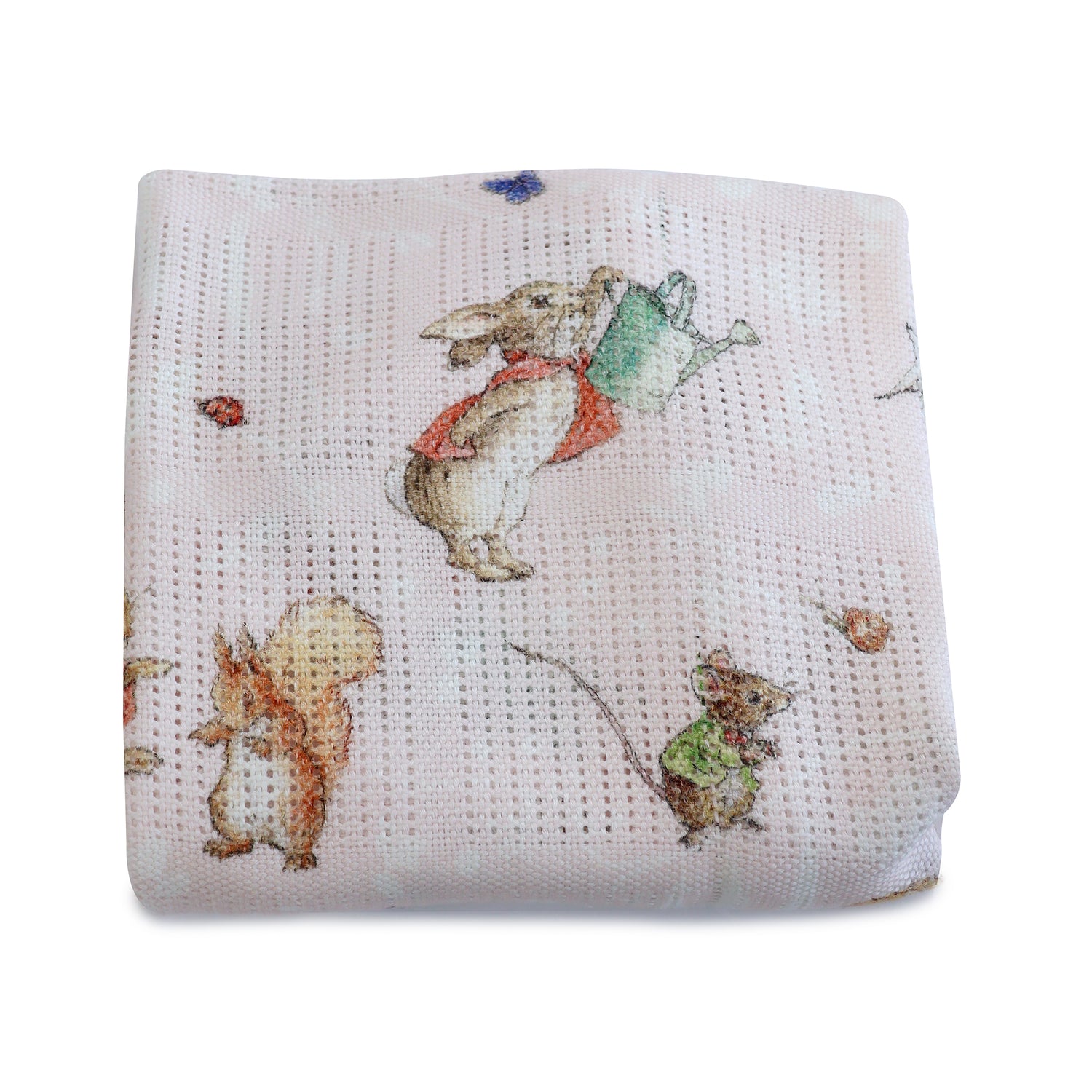 Flopsy Mopsy & Cottontail Cellular Blanket