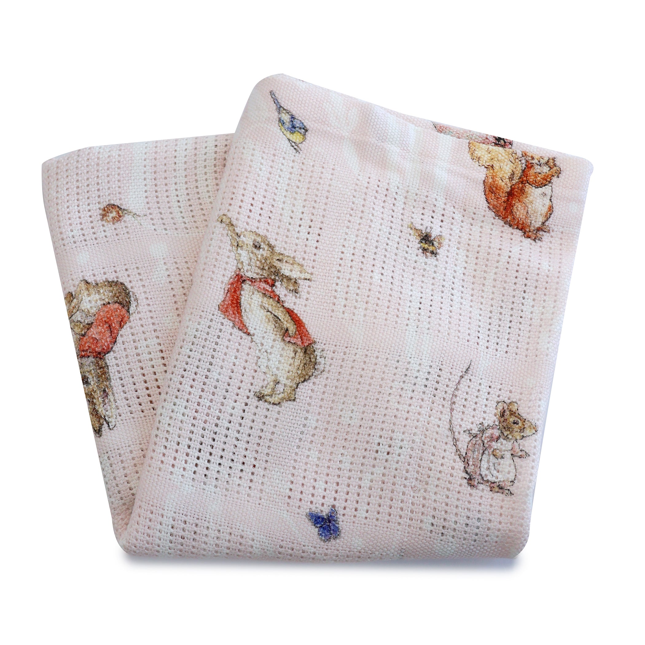 Flopsy Mopsy & Cottontail Cellular Blanket