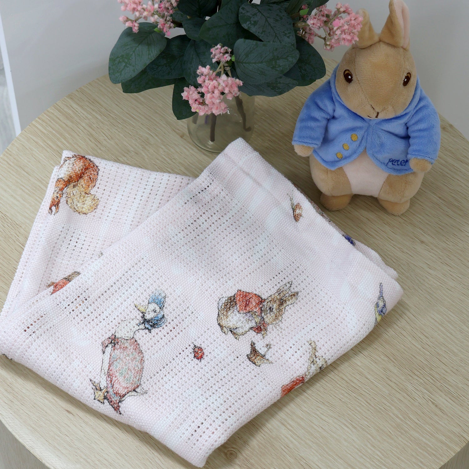 Flopsy Mopsy & Cottontail Cellular Blanket