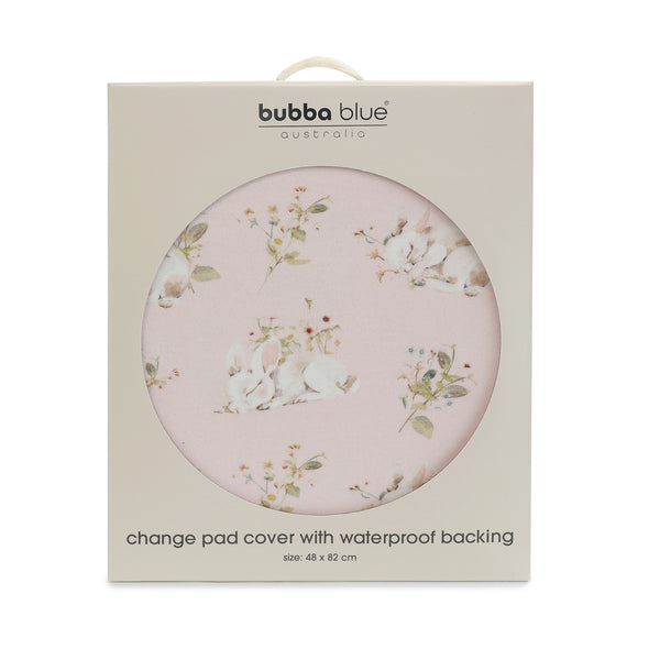 Sleeping Bunny Waterproof Change Pad Cover