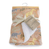 Jungle Bamboo Reversible Cuddle Blanket
