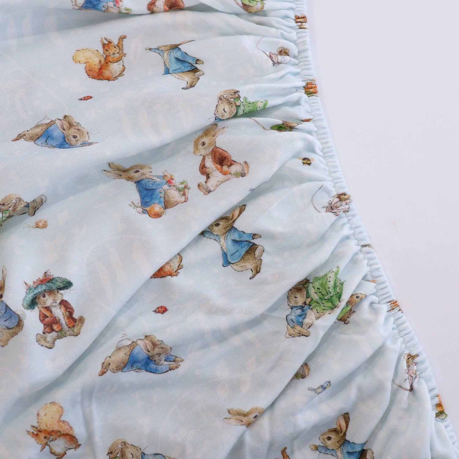 Peter Rabbit & Benjamin Bunny Cot Fitted Sheet