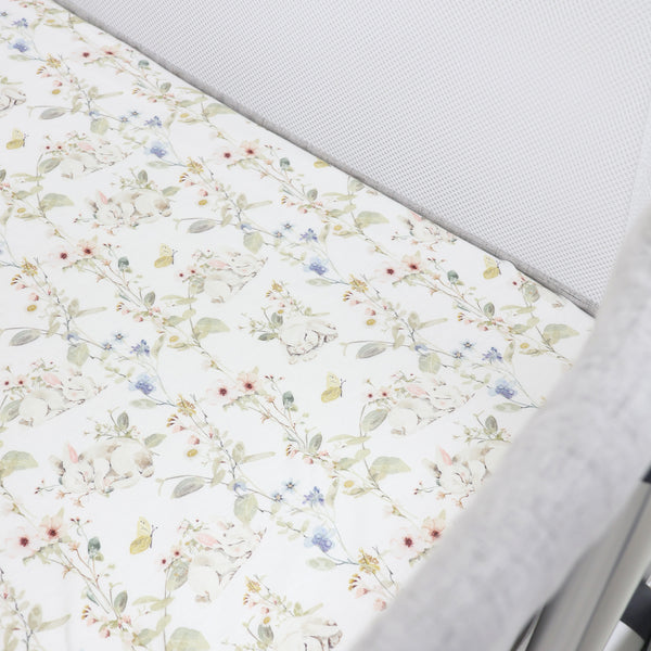 Sleeping Bunny Jersey Co Sleeper/Bedside Sleeper Fitted Sheet