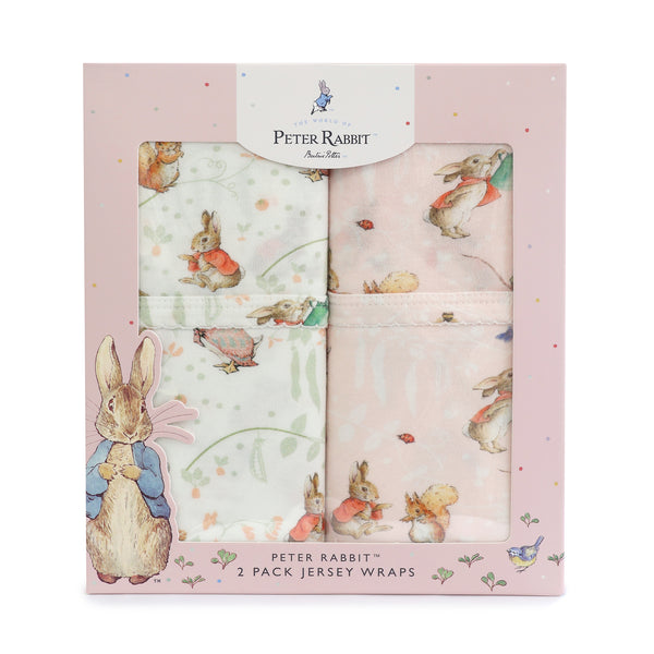 Flopsy Mopsy & Cottontail 2pk Jersey Wraps