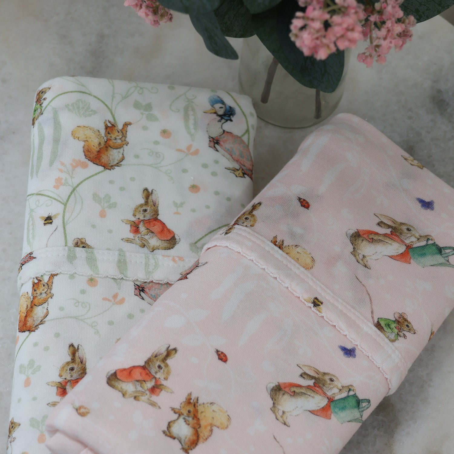 Flopsy Mopsy & Cottontail 2pk Jersey Wraps