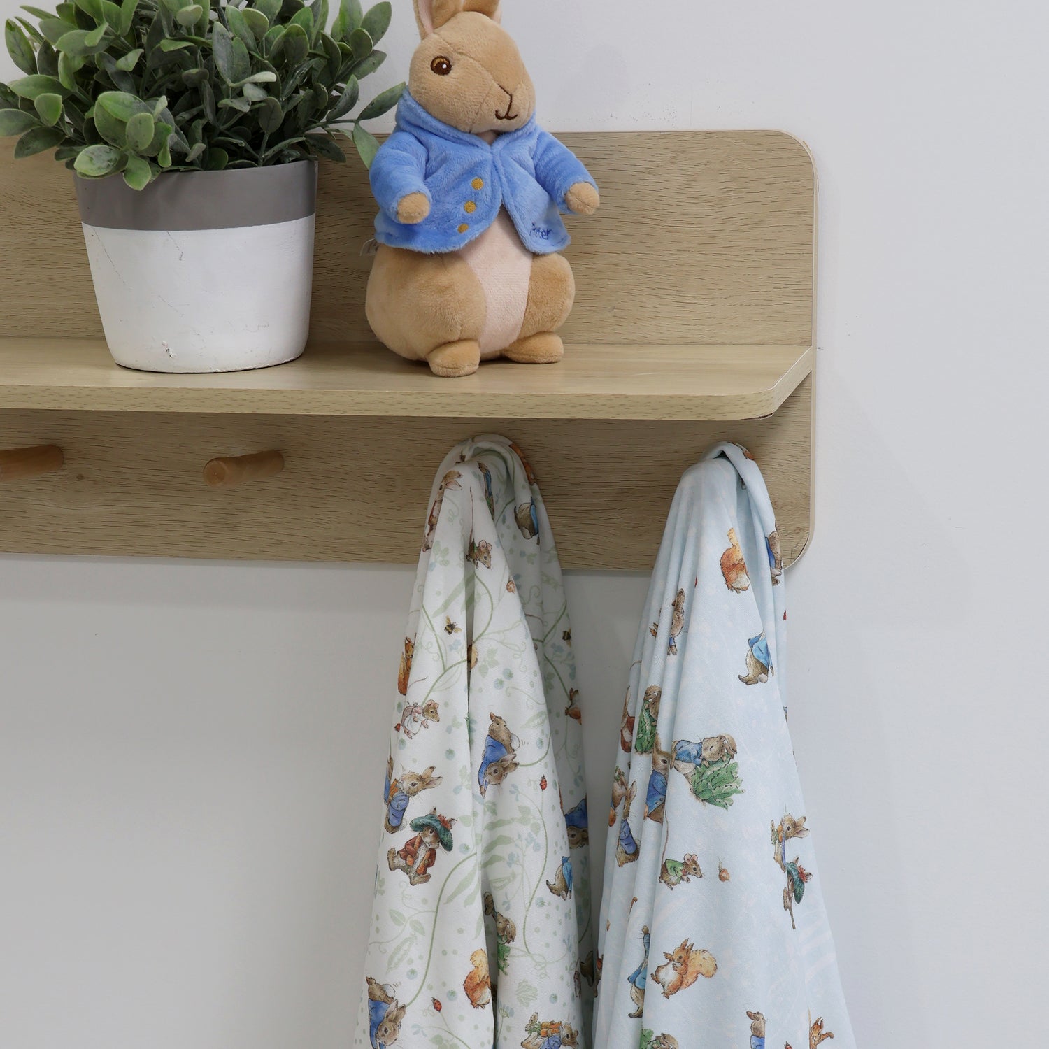 Peter Rabbit & Benjamin Bunny 2pk Jersey Wraps