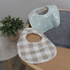 Provincial 2pk Dribble Bibs Olive/Taupe