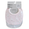 Provincial 2pk Dribble Bibs Blush/Grey
