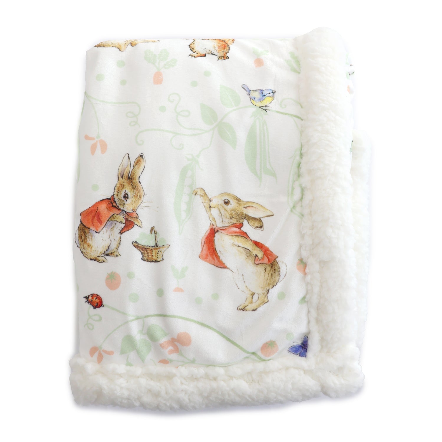 Flopsy Mopsy & Cottontail Cuddle Blanket