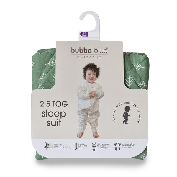 Nordic 2.5 TOG Sleep Suit & 3.5 TOG Convertible Sleep Bag Bundle - Forest