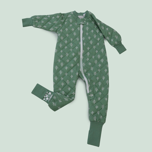 Nordic 2.5 TOG Sleep Suit & 3.5 TOG Convertible Sleep Bag Bundle - Forest