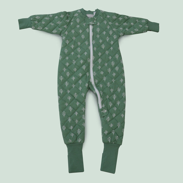 Nordic 2.5 TOG Sleep Suit & 3.5 TOG Convertible Sleep Bag Bundle - Forest