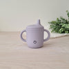 Plum Silicone Sippy Cup - Smokey Lilac
