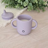 Plum Silicone Sippy Cup - Smokey Lilac