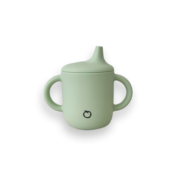 Plum Silicone Sippy Cup - Olive