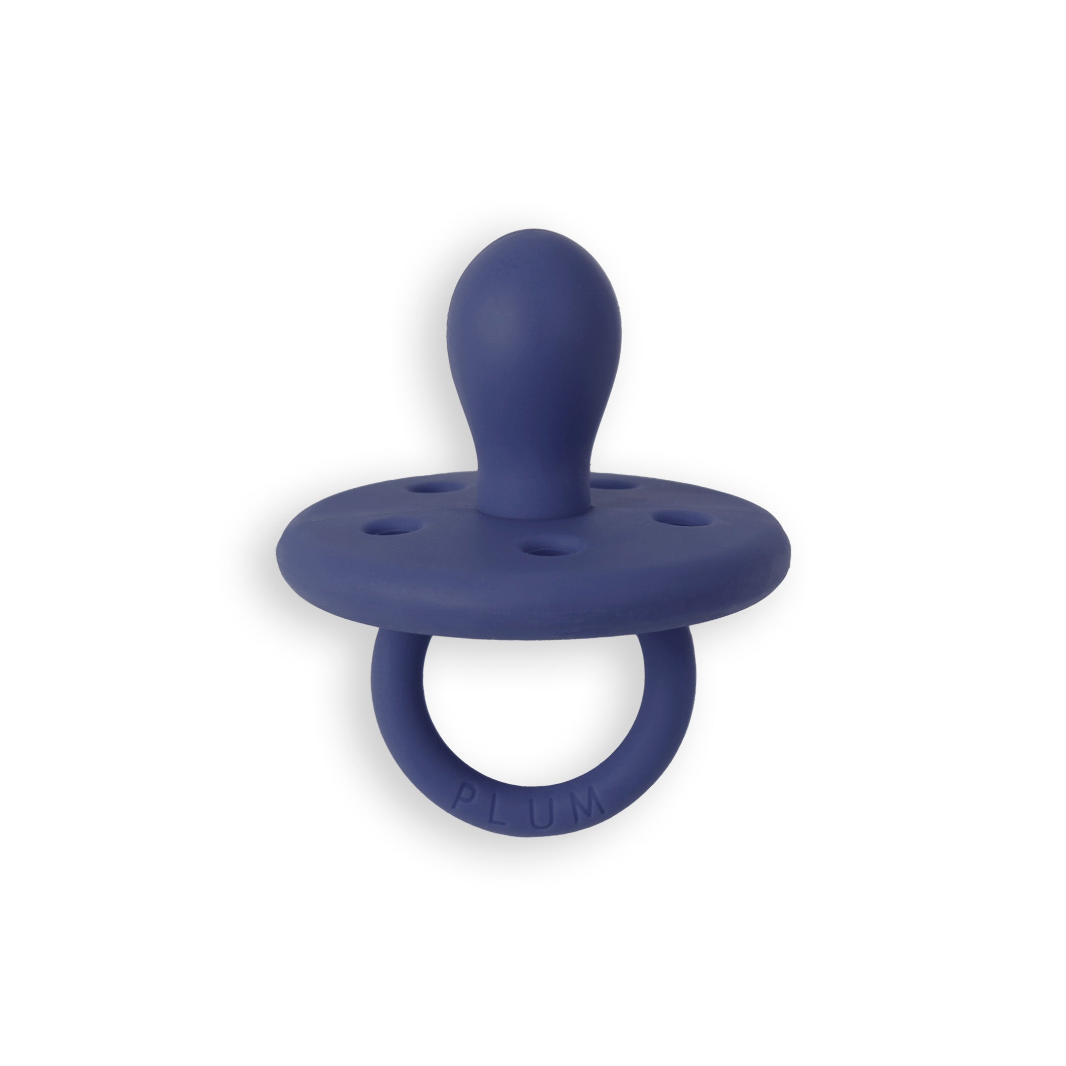 4pk Silicone Soothers Bundle (Blues) - Snow/Steel Blue/Teal/French Navy