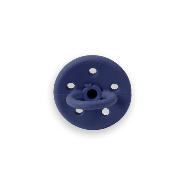 4pk Silicone Soothers Bundle (Blues) - Snow/Steel Blue/Teal/French Navy