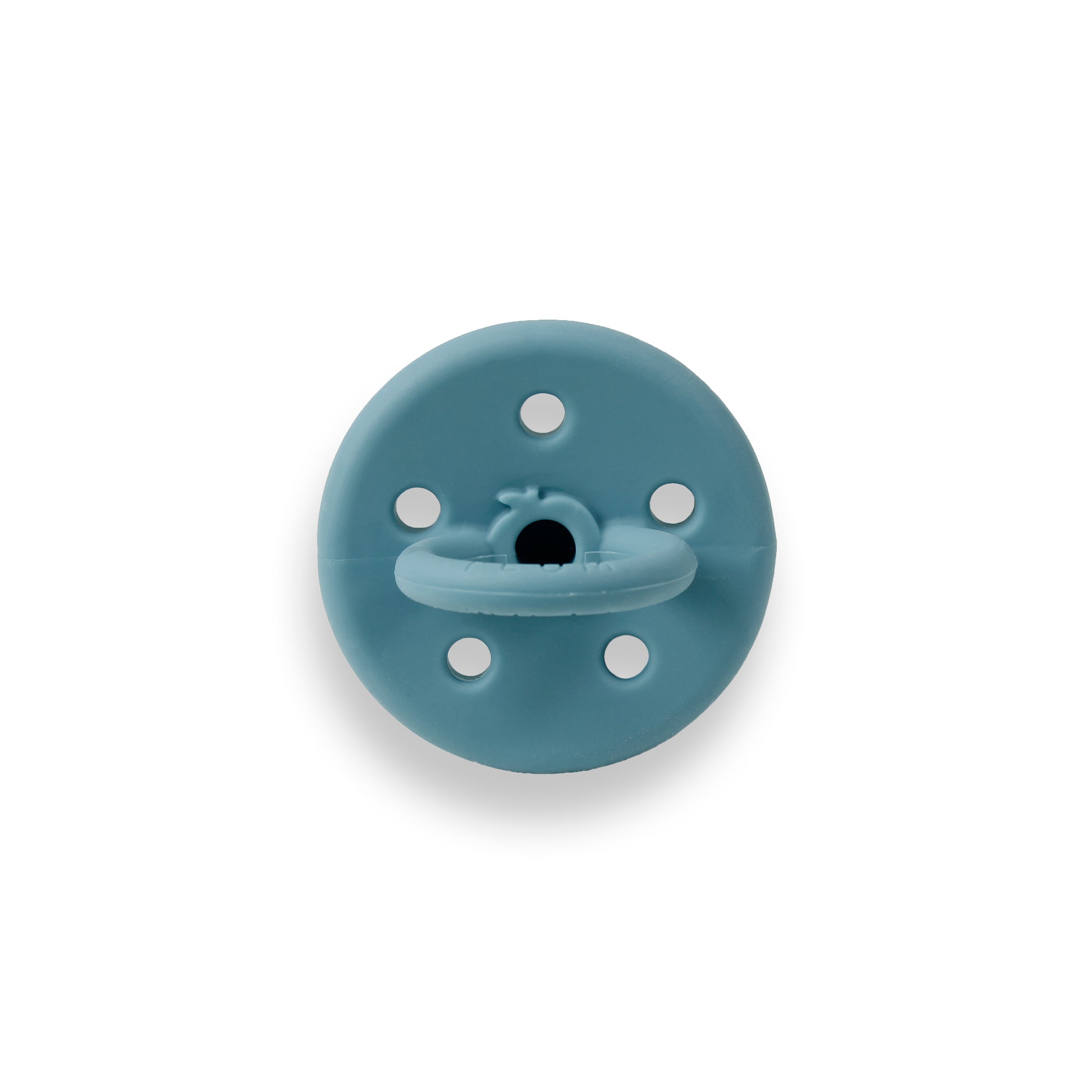 4pk Silicone Soothers Bundle (Blues) - Snow/Steel Blue/Teal/French Navy