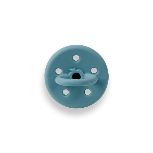 4pk Silicone Soothers Bundle (Blues) - Snow/Steel Blue/Teal/French Navy