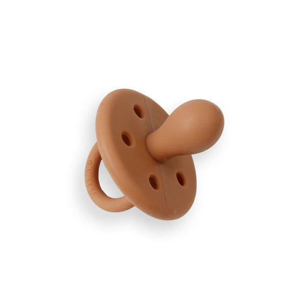 4pk Silicone Soothers Bundle (Earthy) - Snow/Nutmeg/Terracotta/Sand