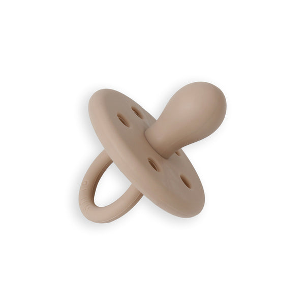 4PK Silicone Soothers Bundle - Sand & Nutmeg (0-6M)