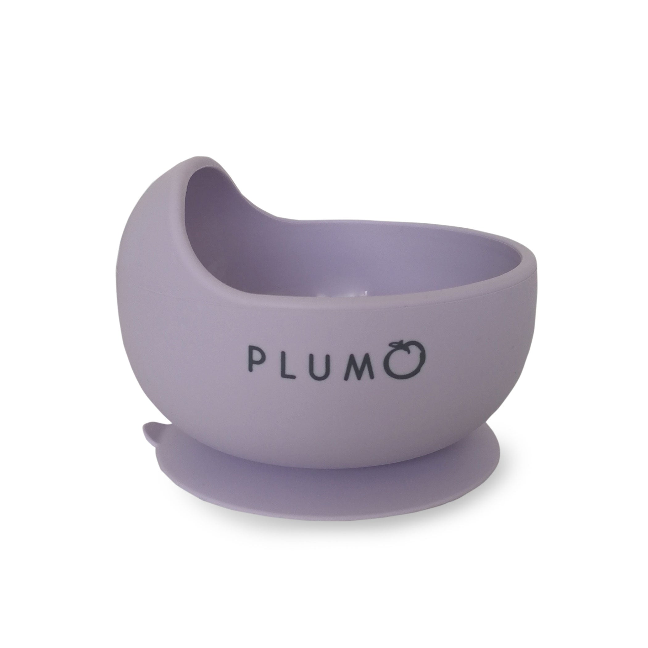 Plum Silicone Duck Egg Bowl - Lilac