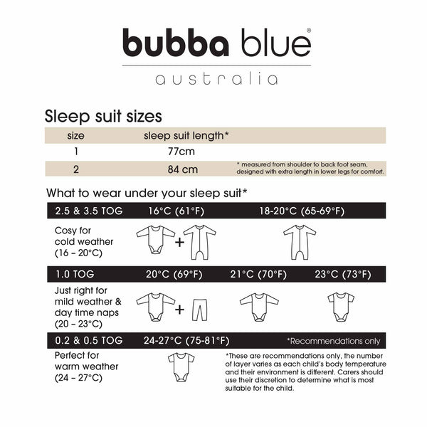 Nordic 2.5 TOG Sleep Suit & 3.5 TOG Convertible Sleep Bag Bundle - Forest