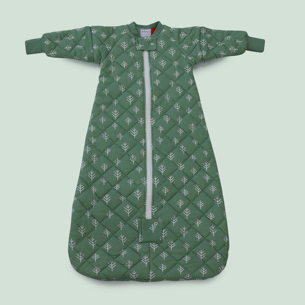 Nordic 2.5 TOG Sleep Suit & 3.5 TOG Convertible Sleep Bag Bundle - Forest
