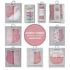 Nordic Co Sleeper/Bedside Sleeper Combo - Berry/Rose