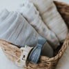 4pk Pram Clips Unisex Pack - Grey/Sand/Nutmeg/Terracotta