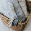 4pk Pram Clips Unisex Pack - Grey/Sand/Nutmeg/Terracotta