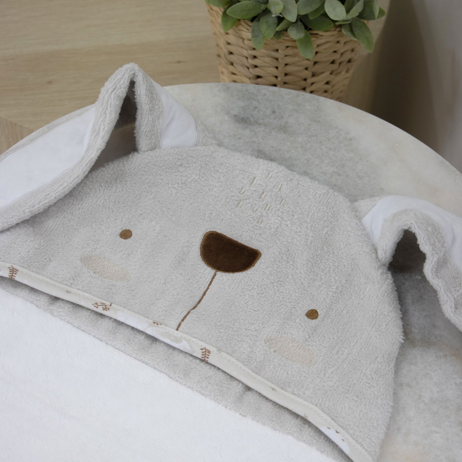 Bunny Dreams Novelty Hooded Bath Towel