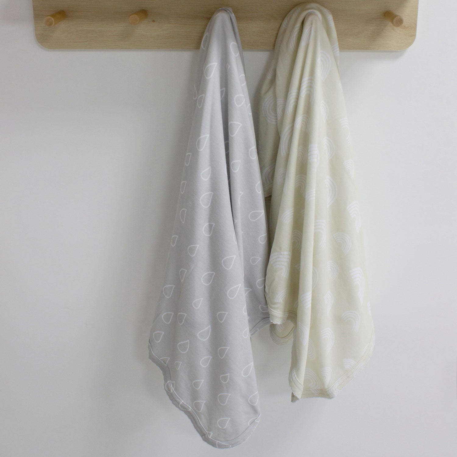 Nordic 2pk Jersey Wrap Grey/Sand