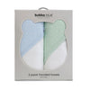 Confetti 2pk Hooded Towel Blue/Sage