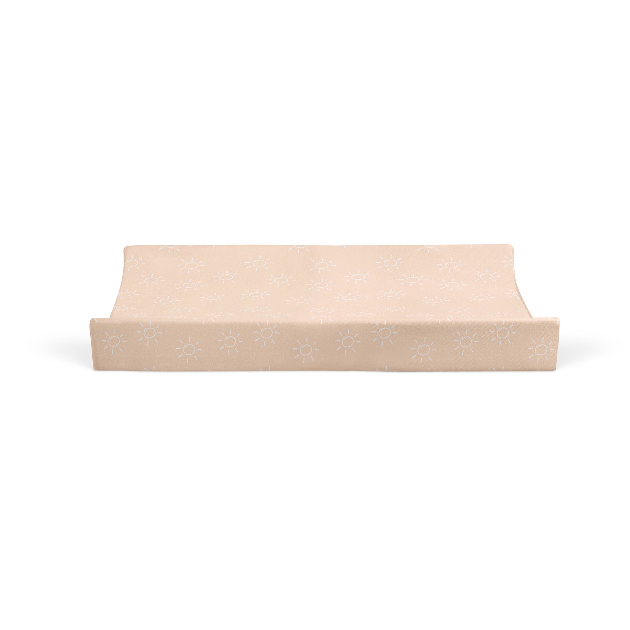Nordic 2pk Waterproof Change Pad Covers Peach/Lilac