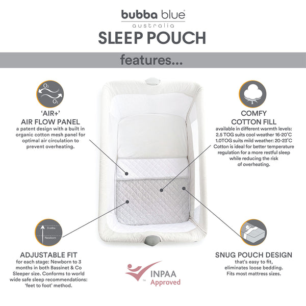1.0 TOG Sleep Pouch - Bassinet