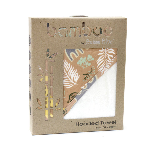 Jungle Bamboo Hooded Towel
