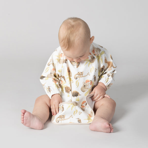Aussie Animals Smock Bib