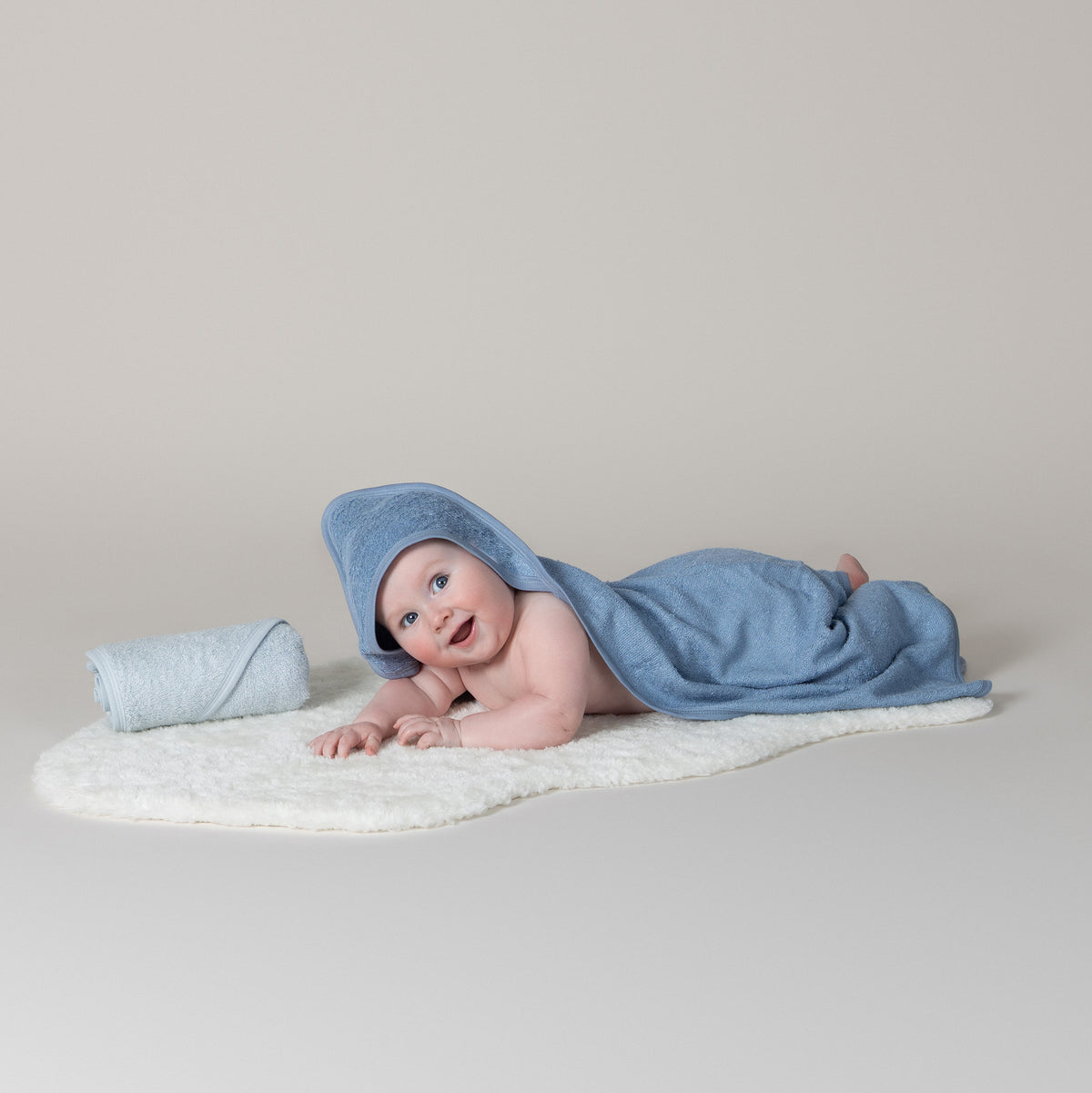 Sundae 2PK Hooded Towels - Blueberry - Bubba Blue Australia